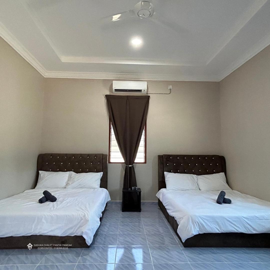 Sasuka Chalet Pantai Pandak Kuala Terengganu Exterior foto